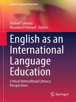 cover image of English as an International Language Education